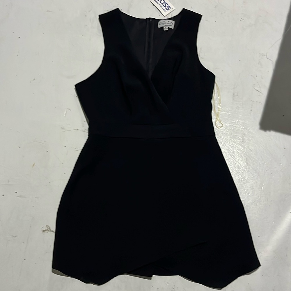 Casual Pink black jumpsuit skort medium